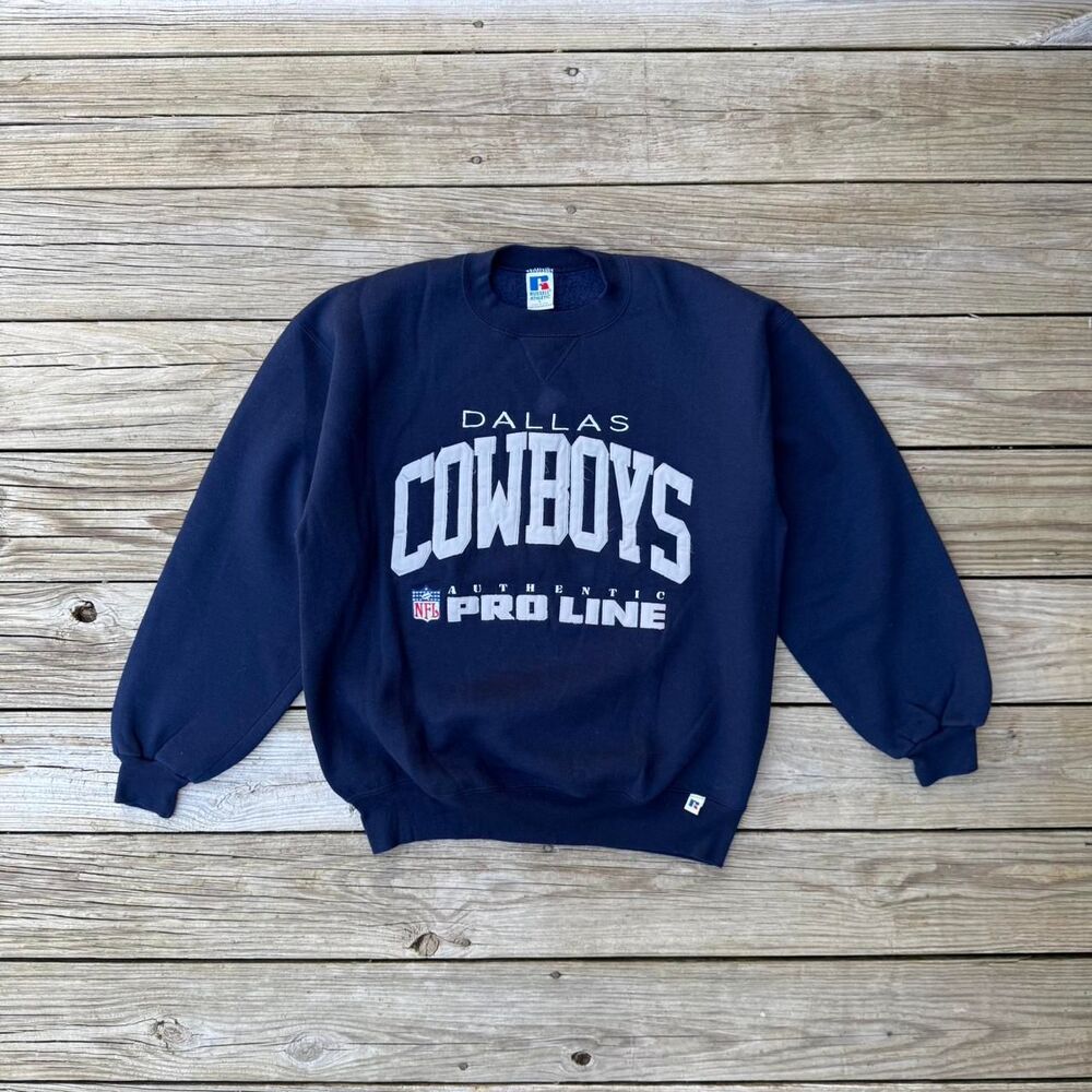 Russell-athletic Men's Navy and Blue Sweatshirt